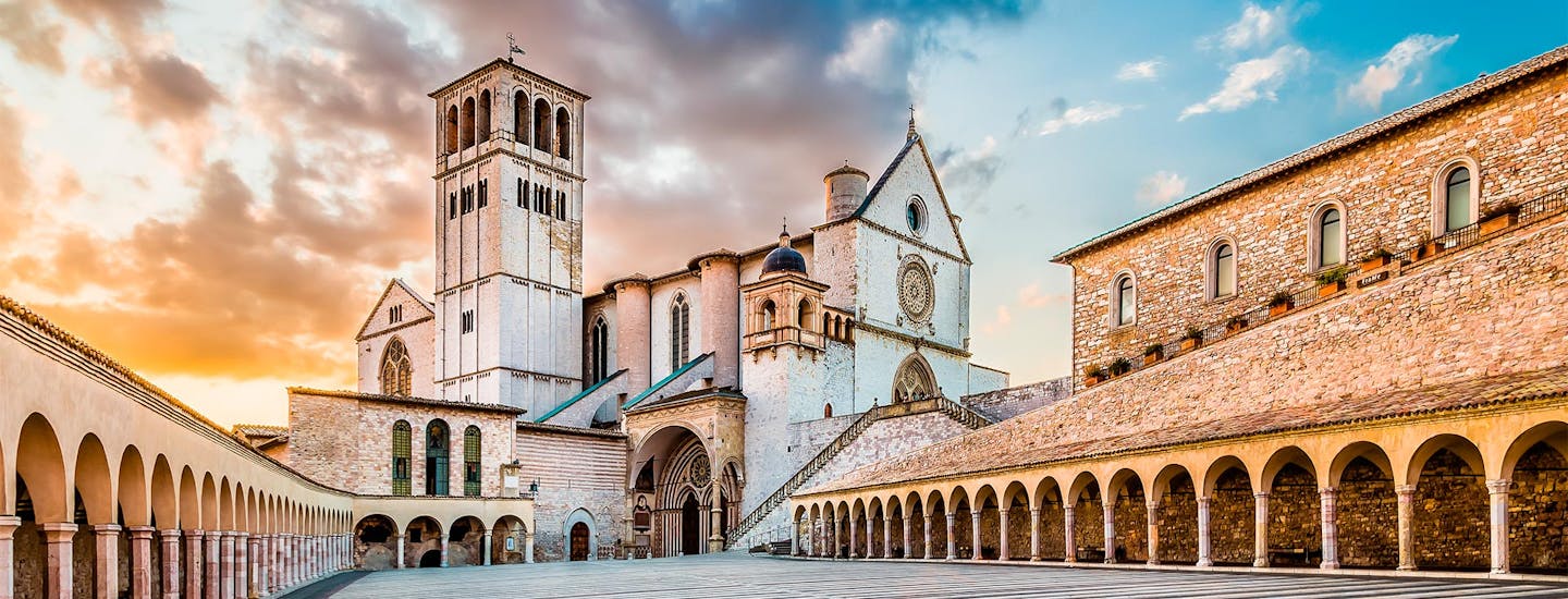 Basilica di St Francis Assisi Umbrien