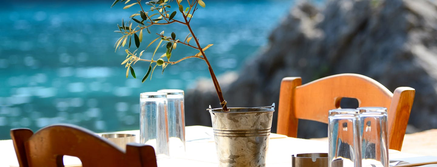 Romantisk semester för två på Kreta