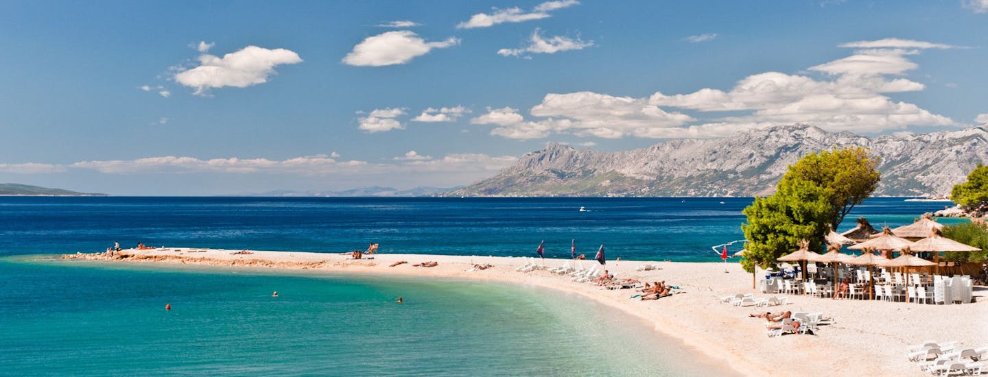 Urlaub am Strand in Kroatien